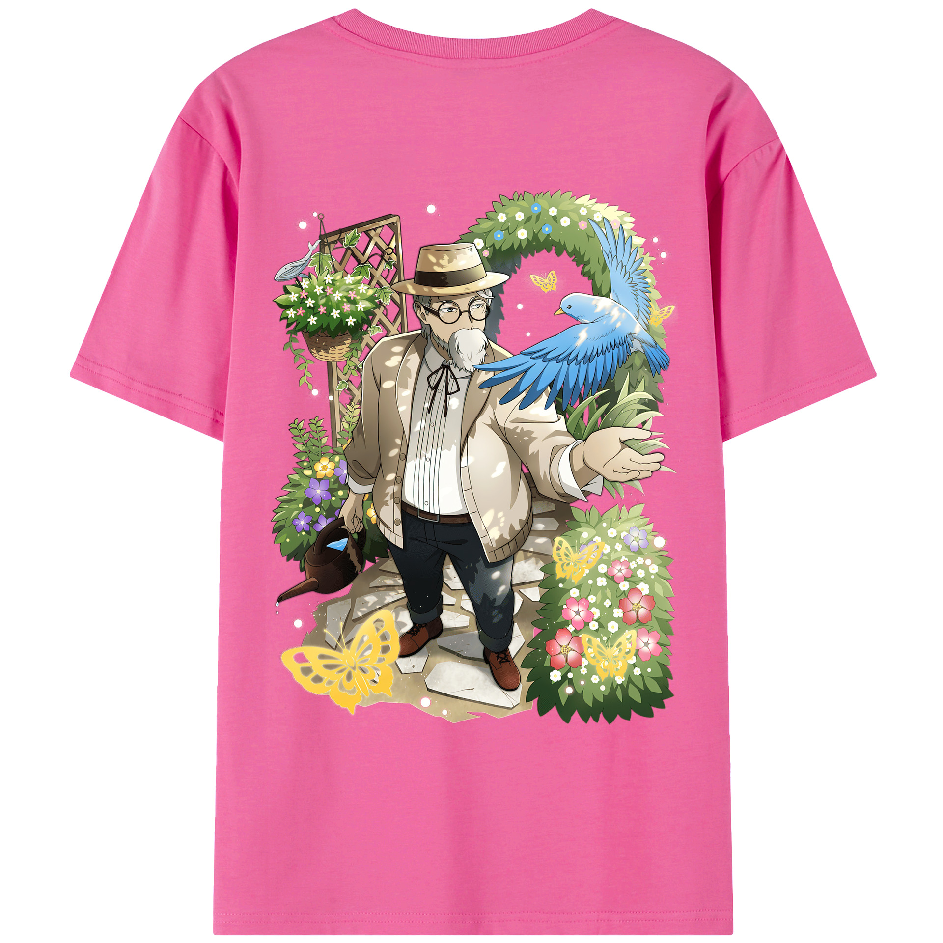 （画像用） 文豪ストレイドッグス Bungo Stray Dogs レディース半袖Tシャツ(バックプリント)
